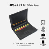 Mauro Genuine Leather Bi Fold Compact Wallet with RFID Block Protection