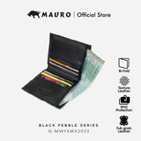 Mauro Genuine Leather Bi Fold Compact Wallet with RFID Block Protection