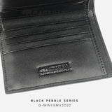 Mauro Genuine Leather Bi Fold Compact Wallet with RFID Block Protection