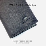 Mauro Genuine Leather Bi Fold Compact Wallet with RFID Block Protection