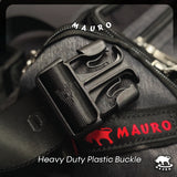 MAURO Flexi-Pouch Bag Waist Pouch Crossbody Bag PU Water Resistant Waist Pack Macho Bag 08F4HX5608