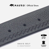 Mauro Basic Belt Series Men's Genuine Leather Belt Tali Pinggang Kulit Original 08G4TG5557