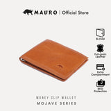MAURO Classic Series Men's Genuine Leather Wallet Dompet Kulit Lelaki 08J4DP001A