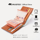 MAURO Classic Series Men's Genuine Leather Wallet Dompet Kulit Lelaki 08J4DP001A