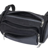 Mauro OFFER Men Oxford Fabric Waterproof and Scratchproof Waist Bag with Adjustable Waist Strap 3 Design