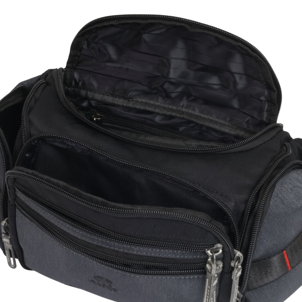 Mauro OFFER Men Oxford Fabric Waterproof and Scratchproof Waist Bag with Adjustable Waist Strap 3 Design