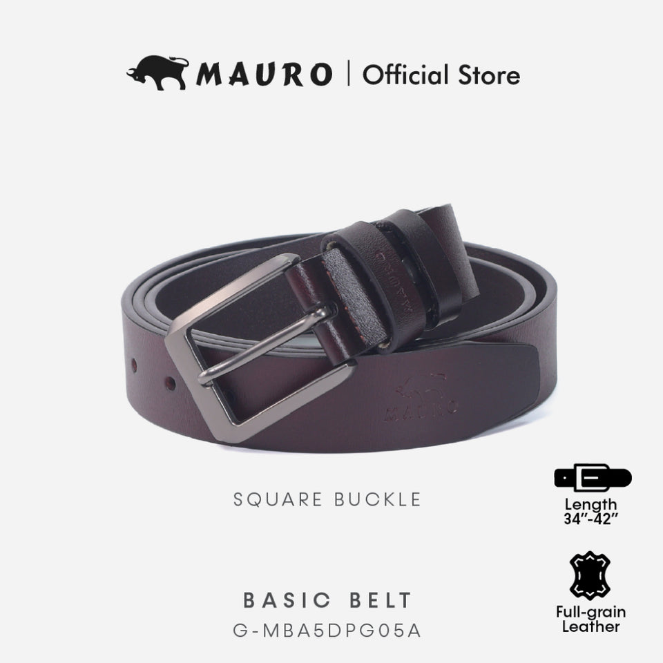MAURO OFFER 🛒 Mens Leather Belt Tali Pinggang Lelaki 100% Kulit Original  男士皮带