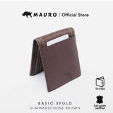 MAURO OFFER Men Leather Wallet Man Dompet Kulit Asli Tulen Wallet Lelaki Dompet Lelaki Kulit Original G-MWA5SCG05A