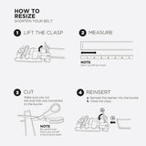 Mauro Men Cow Hide Genuine Leather Adjustable Auto Buckle Long Belt for Plus Size G-08J4DP070L