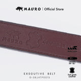 Mauro Men Cow Hide Genuine Leather Adjustable Auto Buckle Belt G-08J4TP0013