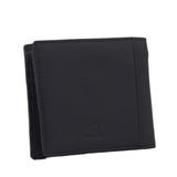 Mauro Genuine Leather Men Tri Fold Multi Compartment Wallet with RFID Protection