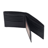 Mauro Genuine Leather Men Tri Fold Multi Compartment Wallet with RFID Protection