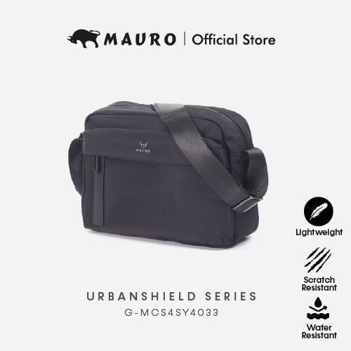 MAURO Nylon Durable Shoulder Bag Water Resistant Scratch Resistant Stylish Light Weight Sling Bag G-MCS4SY4033