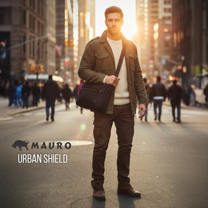 MAURO Nylon Durable Shoulder Bag Water Resistant Scratch Resistant Stylish Light Weight Sling Bag G-MCJ5JL5330