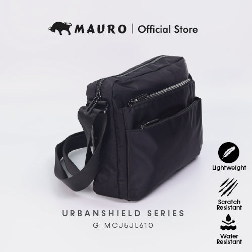 MAURO Nylon Durable Shoulder Bag Water Resistant Scratch Resistant Stylish Light Weight Sling Bag G-MCJ5JL5330