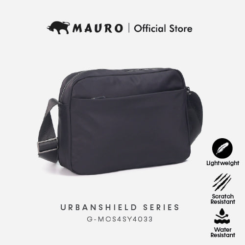 MAURO Nylon Durable Shoulder Bag Water Resistant Scratch Resistant Stylish Light Weight Sling Bag G-MCS4SY4033