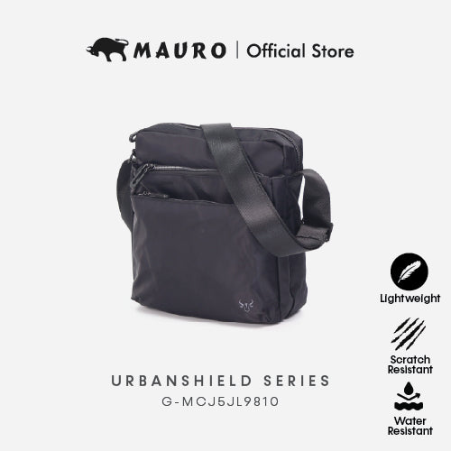 MAURO Nylon Durable Shoulder Bag Water Resistant Scratch Resistant Stylish Light Weight Sling Bag G-MCJ5JL9810