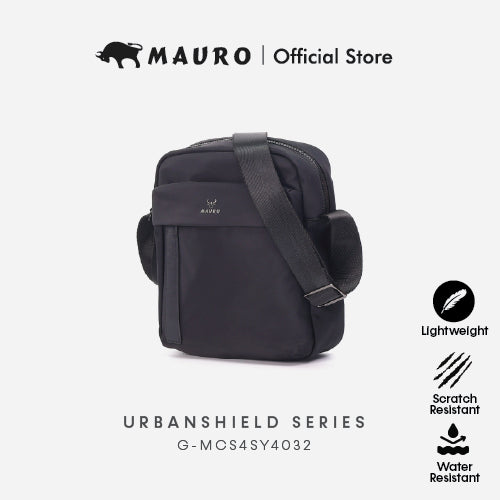 MAURO Nylon Durable Shoulder Bag Water Resistant Scratch Resistant Stylish Light Weight Sling Bag G-MCS4SY4032
