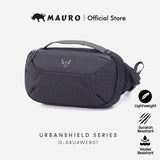 MAURO Nylon Durable Waist Bag Water Resistant Scratch Resistant Pouch Bag Stylish Light Weight Sling Bag G-08U4WE801