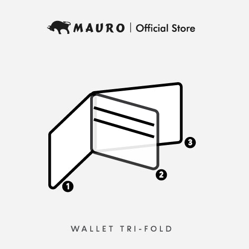 MAURO OFFER Men Leather Wallet Man Dompet Kulit Asli Tulen Wallet Lelaki Dompet Lelaki Kulit Original G-MWA5SCG06A