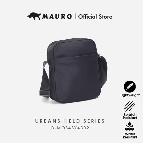 MAURO Nylon Durable Shoulder Bag Water Resistant Scratch Resistant Stylish Light Weight Sling Bag G-MCS4SY4032