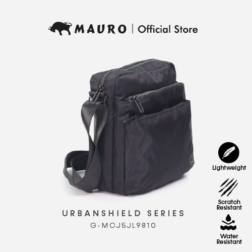 MAURO Nylon Durable Shoulder Bag Water Resistant Scratch Resistant Stylish Light Weight Sling Bag G-MCJ5JL9810