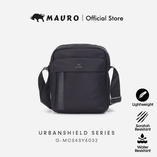 MAURO Nylon Durable Shoulder Bag Water Resistant Scratch Resistant Stylish Light Weight Sling Bag G-MCS4SY4032