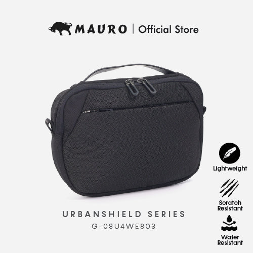 MAURO Nylon Durable Shoulder Bag Water Resistant Scratch Resistant Stylish Light Weight Sling Bag G-08U4WE803