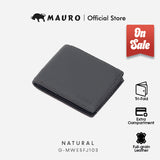 Mauro Genuine Leather Men's Wallet - Slim, 6 Card Slots & Double Inner Pocket Dompet Kulit Asli Lelaki Slim MWE5FJ103