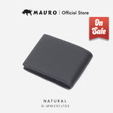 Mauro Genuine Leather Men's Wallet - Slim, 6 Card Slots & Double Inner Pocket Dompet Kulit Asli Lelaki Slim MWE5FJ103