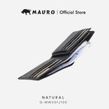 Mauro Genuine Leather Men's Wallet - Slim, 6 Card Slots & Double Inner Pocket Dompet Kulit Asli Lelaki Slim MWE5FJ103