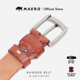 Mauro Genuine Leather Men Needle Buckle Belt G-08L9TG1102