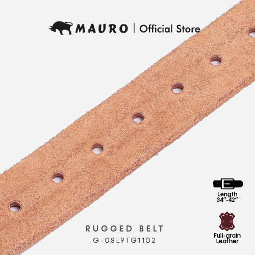 Mauro Genuine Leather Men Needle Buckle Belt G-08L9TG1102