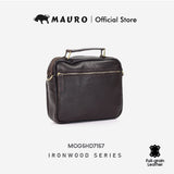 Mauro Men Genuine Leather Multi-Compartment Sling Bag