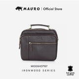 Mauro Men Genuine Leather Multi-Compartment Sling Bag