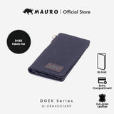 MAURO Serge Series Men's Long Genuine Leather Wallet Protection Dompet Kulit Panjang Lelaki 08A4SC1659