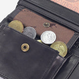 MAURO Serge Series Men's Long Genuine Leather Wallet Protection Dompet Kulit Panjang Lelaki 08A4SC1659