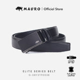 MAURO Elite Series Men's Leather Belt Automatic Buckle 08Y3TP003B