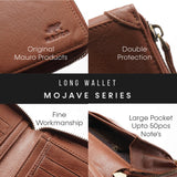 MAURO Tradesman Bifold Series Men's Genuine Leather Wallet with RIFD Protection Dompet Kulit Lelaki 08O2MX1712