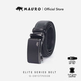 MAURO Elite Series Men's Leather Belt Automatic Buckle 08Y3TP003B