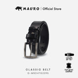 Mauro Genuine Leather Men Needle Buckle Belt