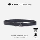 MAURO Elite Series Men's Leather Belt Automatic Buckle 08Y3TP003B