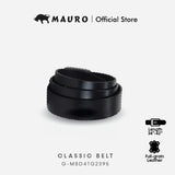Mauro Genuine Leather Men Needle Buckle Belt