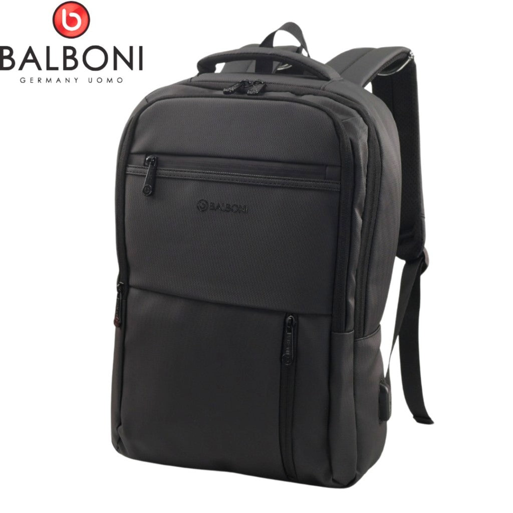 Balboni Waterproof and Scratchproof Nylon Unisex Travel Laptop Backpack