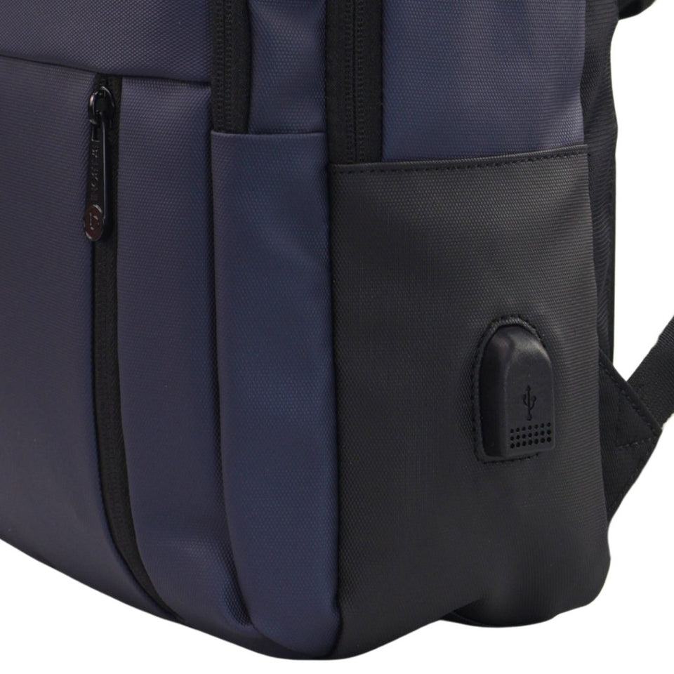 Balboni Waterproof and Scratchproof Nylon Unisex Travel Laptop Backpack