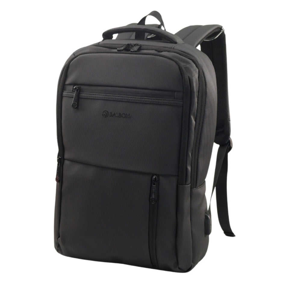Balboni Waterproof and Scratchproof Nylon Unisex Travel Laptop Backpack