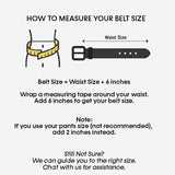 MAURO 100% Pure Leather Men'S Belt Auto Buckle, Man Leather Belt Tali Pinggang Lelaki Kulit Asli Tahan Lasak