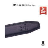 MAURO Men’s Leather Belt Automatic Buckle Ratchet Belt Tali Pinggang Kulit Tulen Lelaki Auto Lock Buckle 2 and Buckle 3