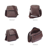 MAURO THE WAYFARER Series Genuine Leather Men Sling Messenger Bag Beg Silang Lelaki