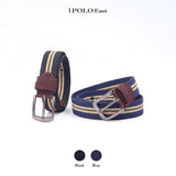 iPOLO East Durable Webbing Belt for Men Premium Canvas Fabric Belt with High Quality Punched Holes Casual Tactical Style